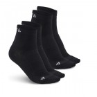 Ponožky Craft Cool Mid 2-pack černá